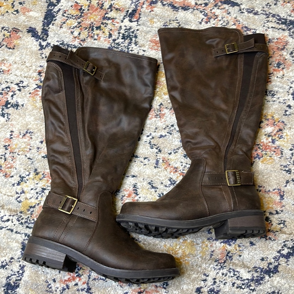 Torrid Brown Wide Calf Riding Boots